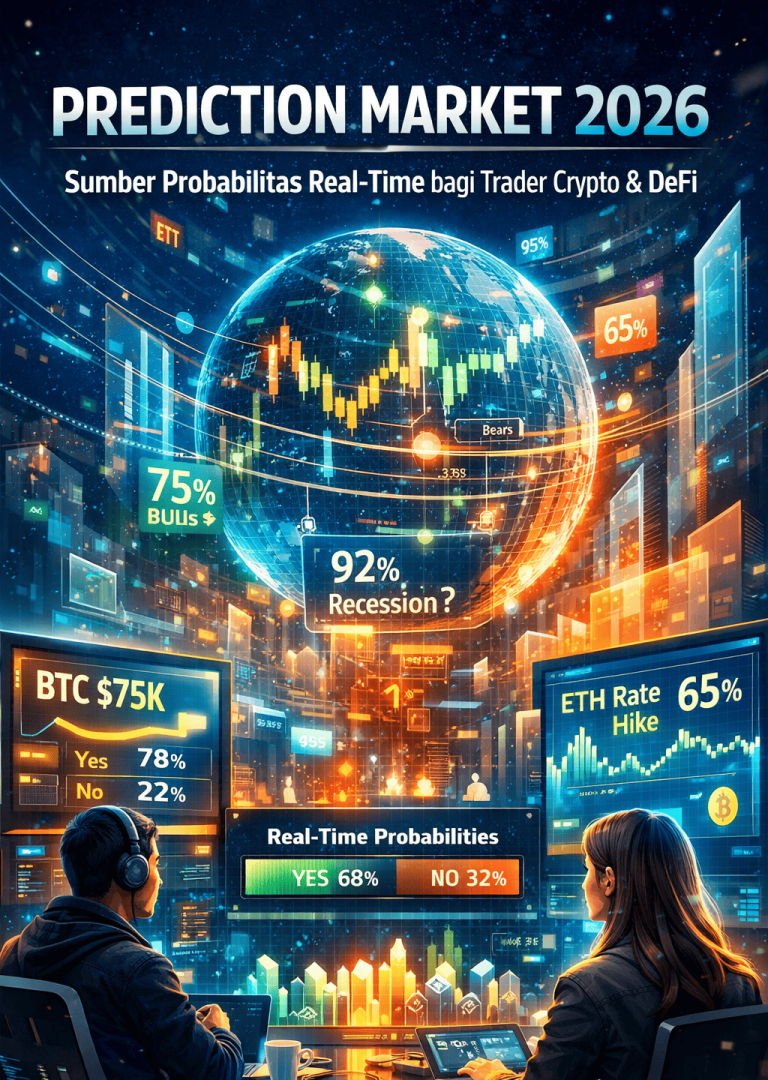 Prediction Market 2026: Sumber Probabilitas Real-Time bagi Trader Crypto & DeFi