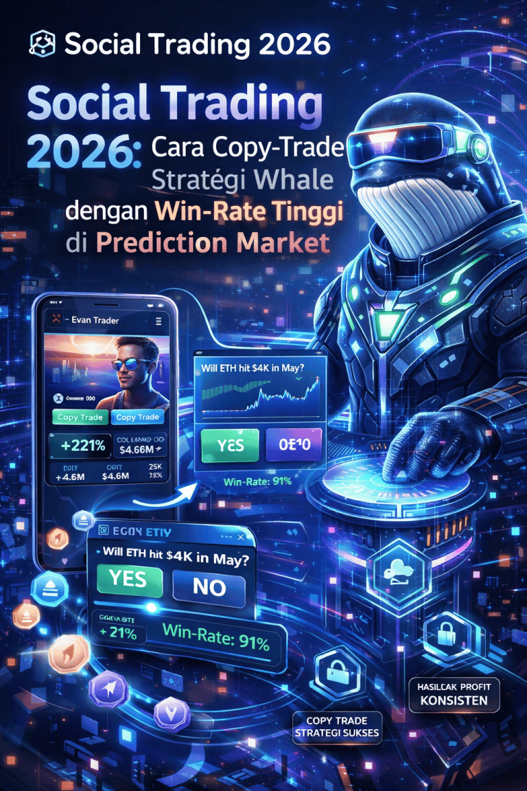 Social Trading 2026: Cara Copy-Trade Strategi Whale dengan Win-Rate Tinggi di Prediction Market