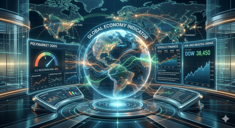 Integrasi Google Finance dan Dow Jones: Odds Polymarket Jadi Indikator Utama Ekonomi Global