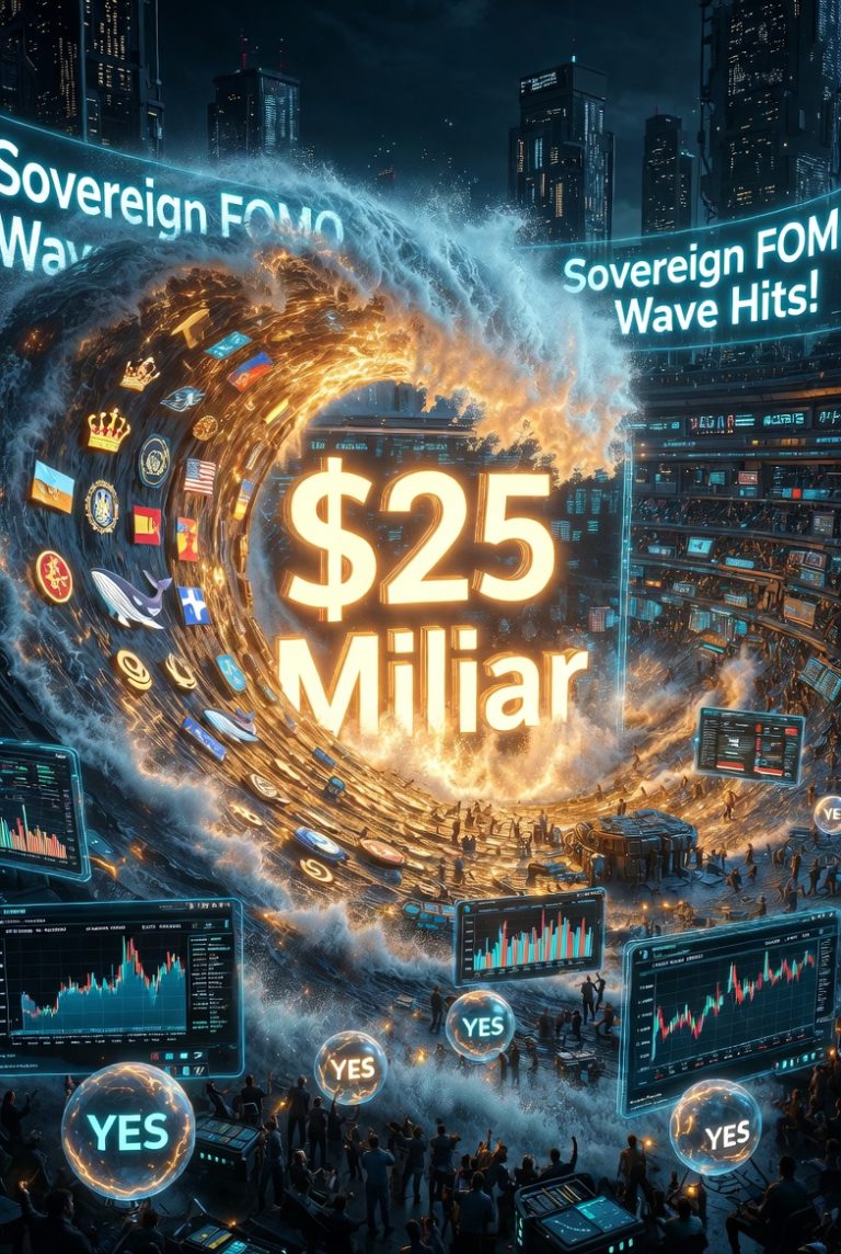 Gelombang ‘Sovereign FOMO’ Melanda, Prediction Market Catat Volume Rekor $25 Miliar!