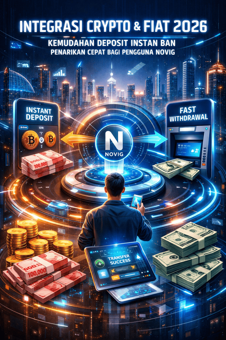 Integrasi Crypto & Fiat 2026: Kemudahan Deposit Instan dan Penarikan Cepat bagi Pengguna Novig