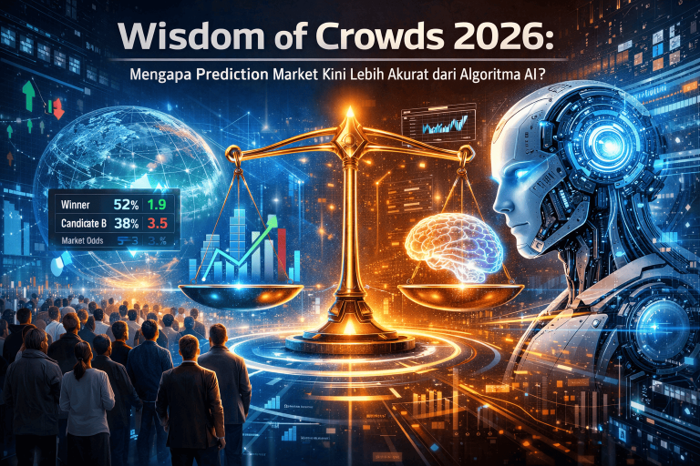 Wisdom of Crowds 2026: Mengapa Prediction Market Kini Lebih Akurat dari Algoritma AI?