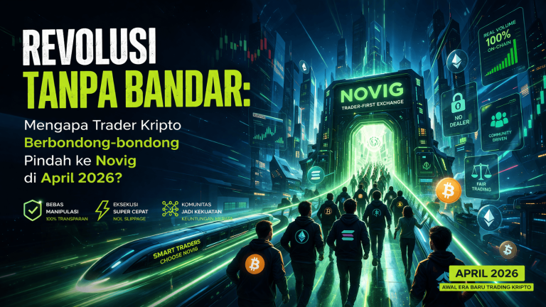 Revolusi Tanpa Bandar: Mengapa Trader Kripto Berbondong-bondong Pindah ke Novig di April 2026?