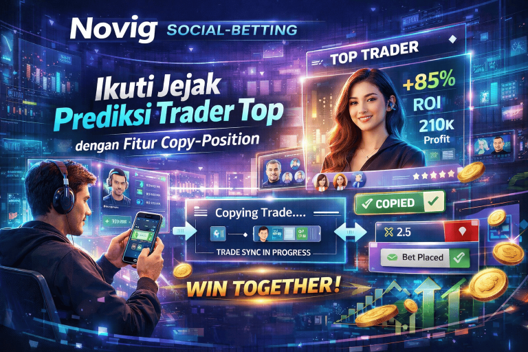 Novig Social-Betting: Ikuti Jejak Prediksi Trader Top dengan Fitur Copy-Position