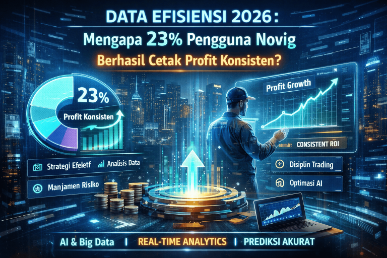 Data Efisiensi 2026: Mengapa 23% Pengguna Novig Berhasil Cetak Profit Konsisten?