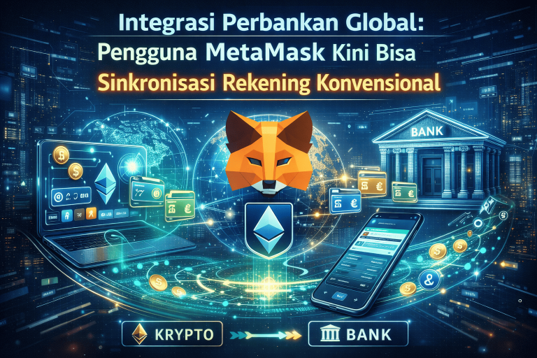 Integrasi Perbankan Global: Pengguna MetaMask Kini Bisa Sinkronisasi Rekening Konvensional