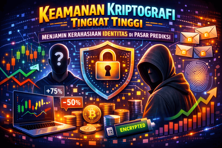 Keamanan Kriptografi Tingkat Tinggi Menjamin Kerahasiaan Identitas di Pasar Prediksi