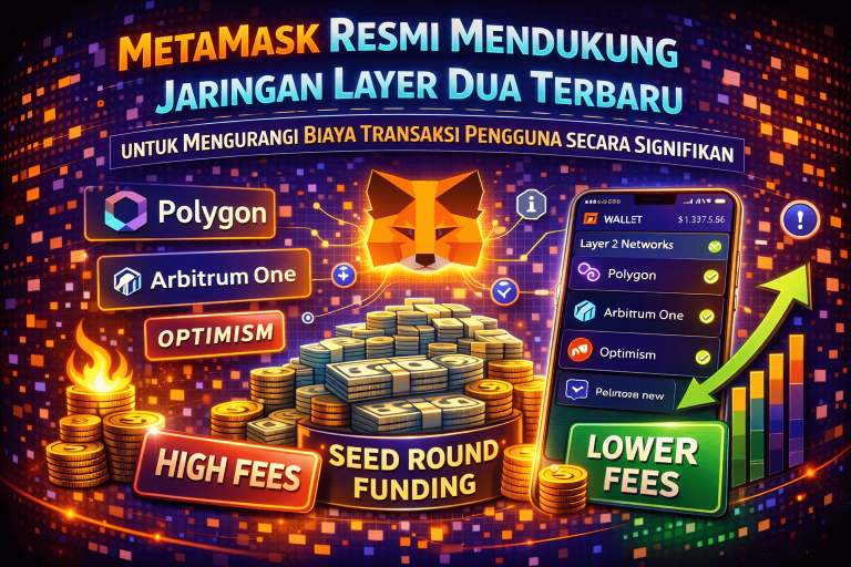 MetaMask Resmi Mendukung Jaringan Layer Dua Terbaru untuk Mengurangi Biaya Transaksi Pengguna secara Signifikan