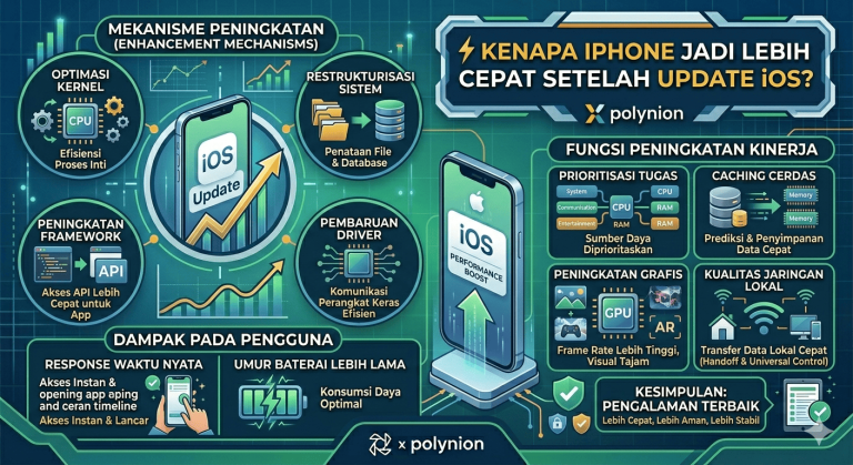 ⚡ Kenapa iPhone Jadi Lebih Cepat Setelah Update iOS?