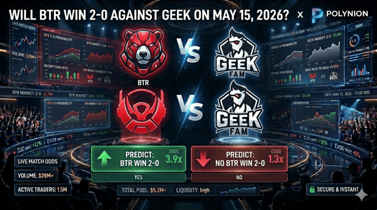 Akankah BTR Menang 2-0 Melawan GEEK pada 15 Mei 2026?