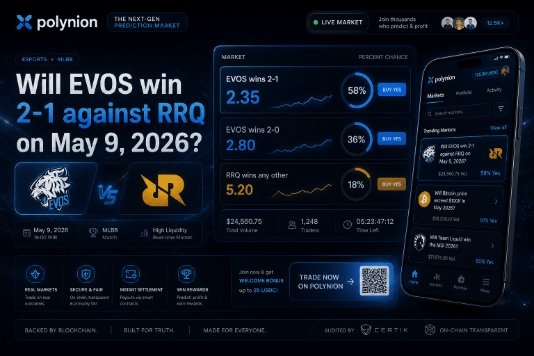 Akankah EVOS Esports Menang 2-1 Melawan RRQ Hoshi pada 9 Mei 2026?