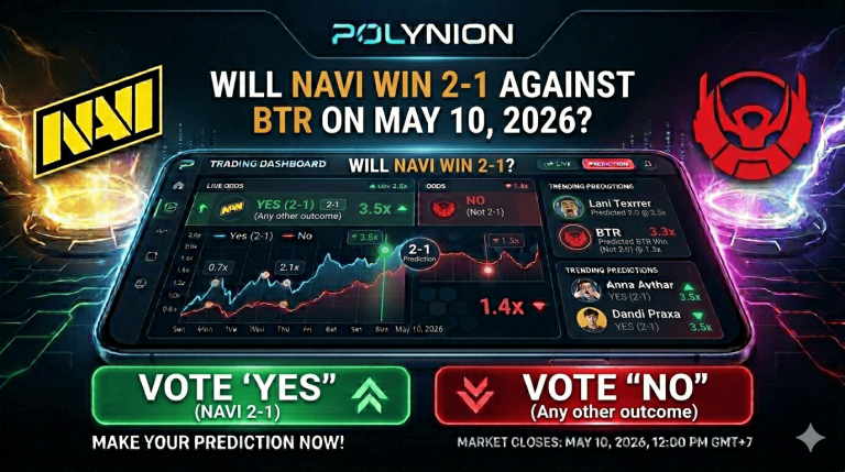Akankah NAVI Menang 2-1 Melawan BTR pada 10 Mei 2026?